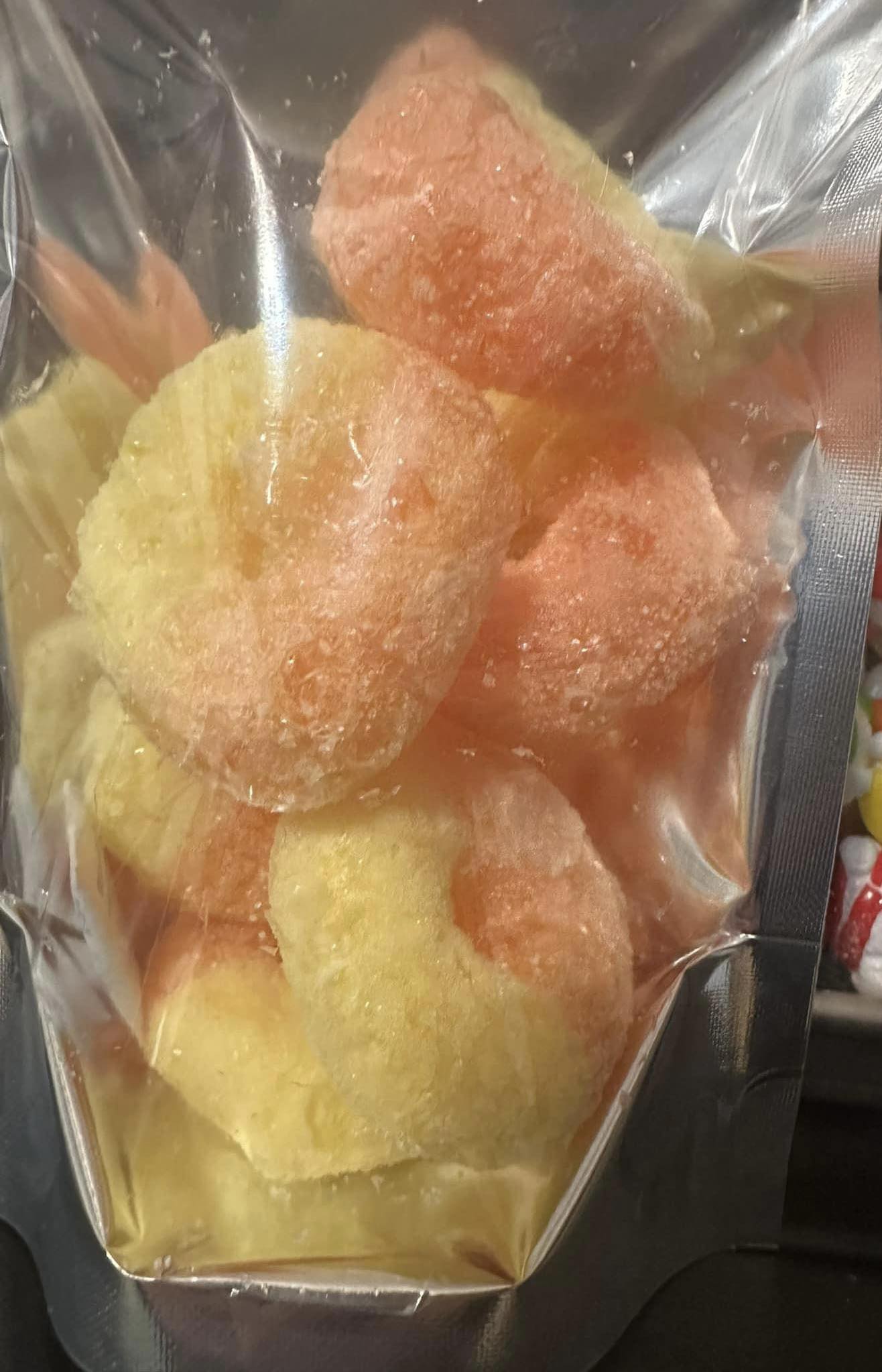 Freeze Dried Peach Rings