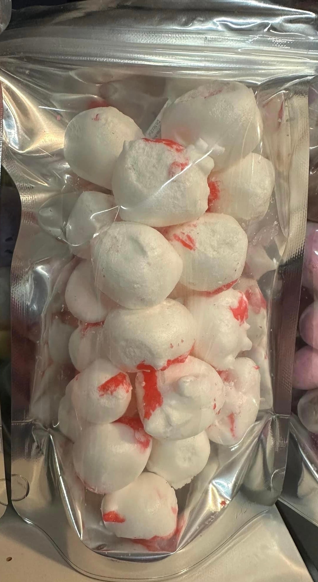 Freeze Dried Peppermint Taffy