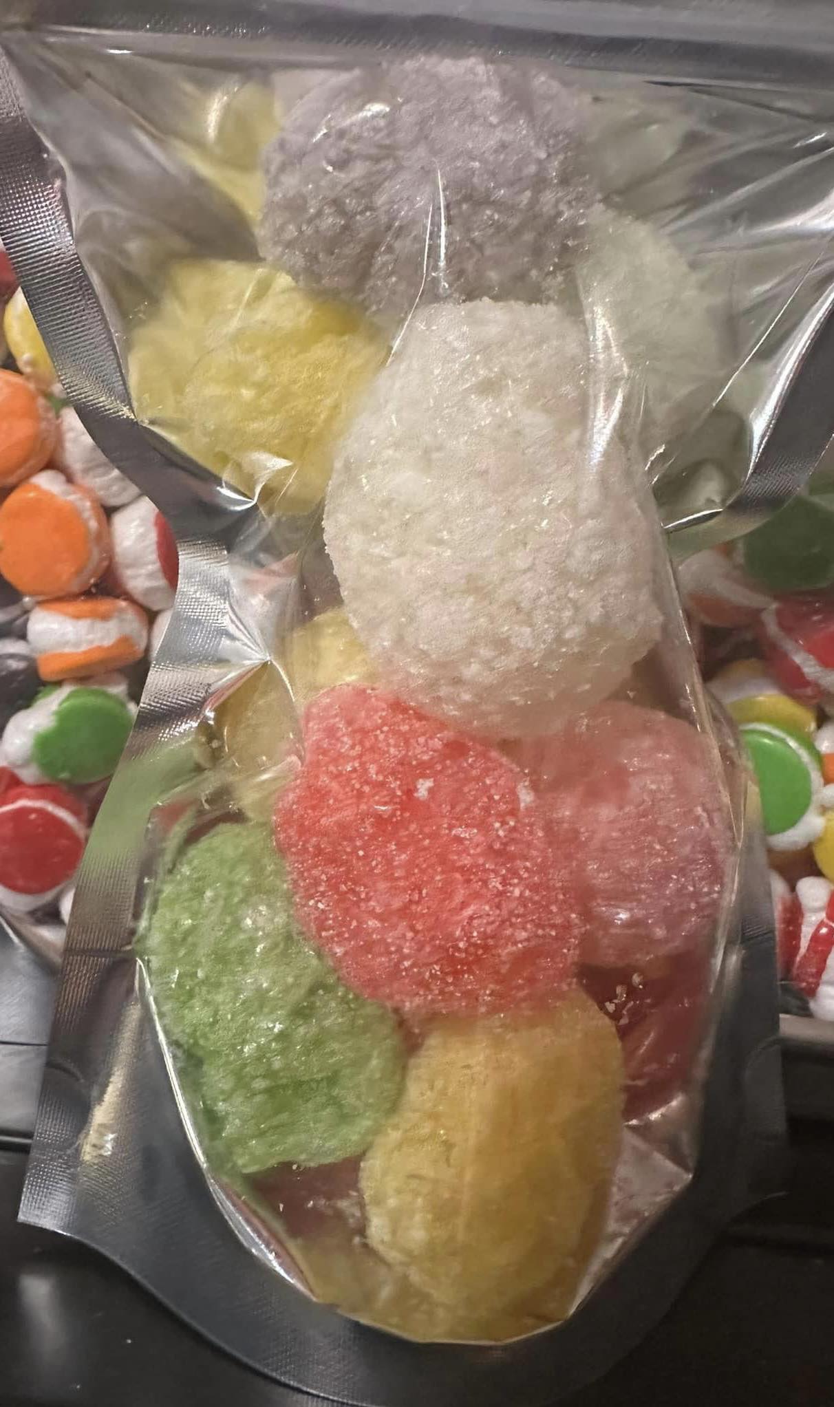 Freeze Dried Sour Gummy Bears