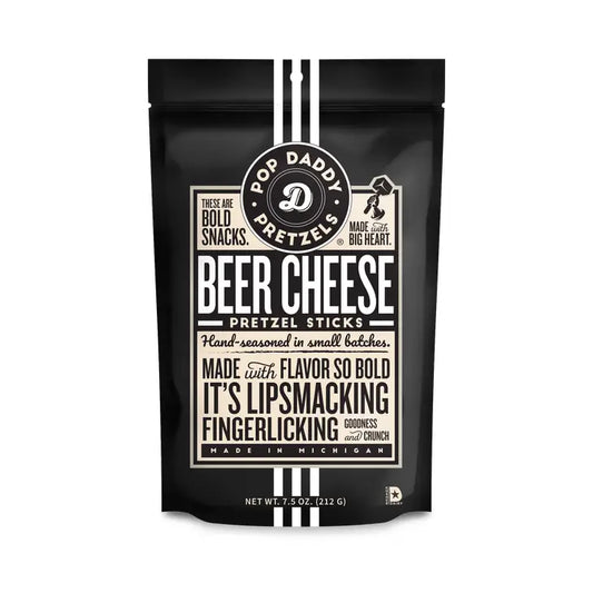Pop Daddy – Beer Cheese Seasoned Pretzels 7.5oz
