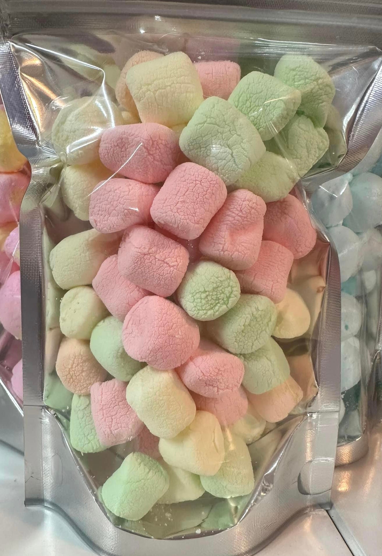 Freeze Dried Mini flavored Marshmallows