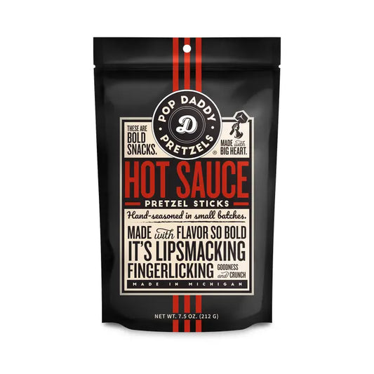 Pop Daddy – Hot Sauce Seasoned Pretzels 7.5oz